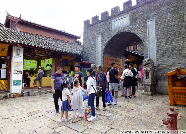LIJIANG - casco antiguo -
Calle de Lijiang
