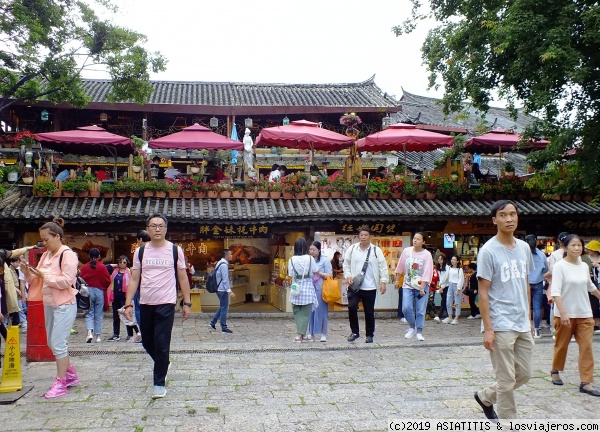 LIJIANG - casco antiguo -
Calle de Lijiang
