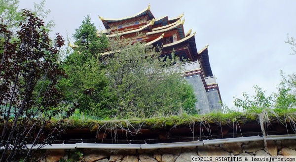SHANGRILA - Templo en el parque GUISHAN
Templo en el parque Guishan en Shangrila
