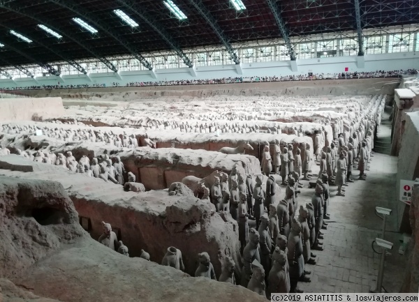 XIAN - Guerreros de Terracota
Gran Fosa 1 de los Guerreros de Xian
