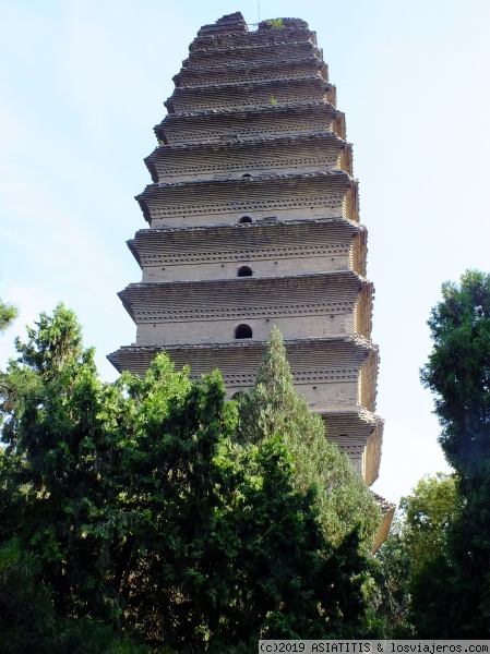 Xian - Pequeña pagoda de la Oca
Pequeña Pagoda de la Oca en Xian
