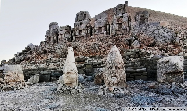 Monte Nemrut
Terraza Este del Monte Nemrut
