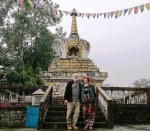 YUKSOM estupa
Yuksom, monasterio, India