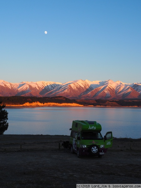 Noche en Lake Pukaki Reserve
G
