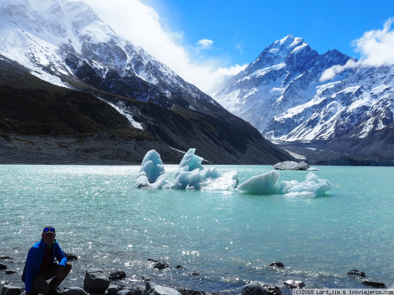 Aoraki-Mount Cook - Hoocker Valley Track - Ruta a Wanaka - Aotearoa. 14 noches y 5.000 km en campervan por Nueva Zelanda (5)