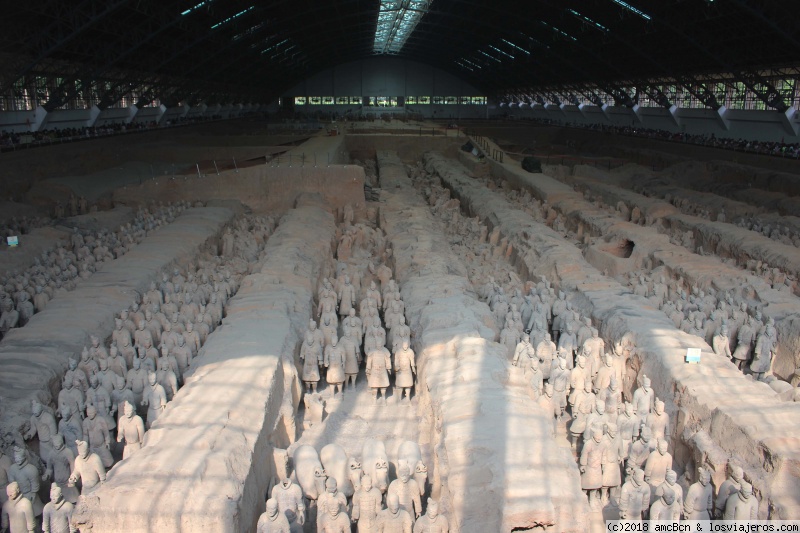 17 días por el este de China --- EN CONSTRUCCIÓN --- - Blogs de China - Día 5: Guerreros de Terracota y Xi'An (1)