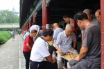 Hombres jugando a las damas en el Templo del Cielo (Beijing)