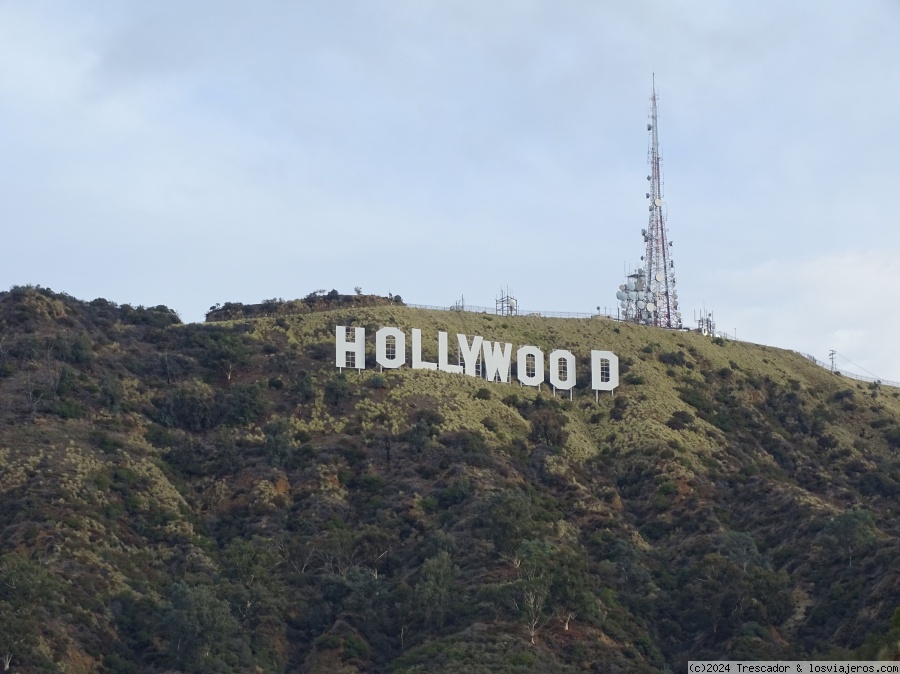 Navidad y Fin de Año Costa Oeste 2023 - Blogs de USA - Vistas al Cartel de Hollywood (5)