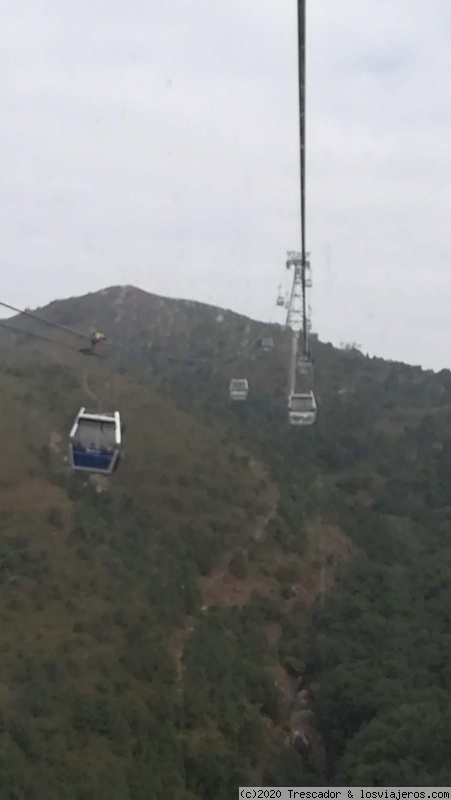 Navidad y Fin de Año en Indonesia 2019 - Blogs de Indonesia - Vistas Teleférico Nong Ping 360 (4)