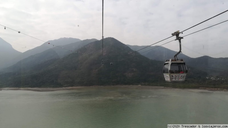 Navidad y Fin de Año en Indonesia 2019 - Blogs de Indonesia - Vistas Teleférico Nong Ping 360 (2)