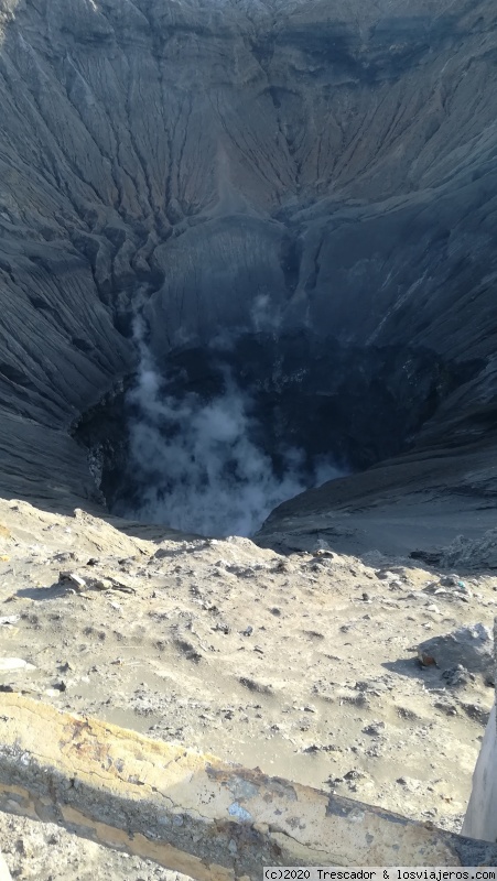 Navidad y Fin de Año en Indonesia 2019 - Blogs de Indonesia - Atardecer en el cráter del monte Bromo (4)