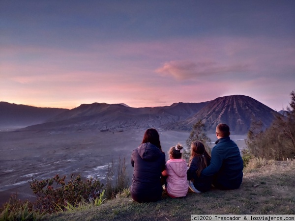 Navidad y Fin de Año en Indonesia 2019
Contemplando amanecer Monte Bromo
