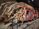 Camión de bomberos en el museo 9/11