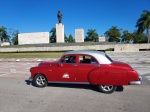 Despedida del Che y de Cuba en coche clásico
Despedida, Cuba, Taxi, Guevara, Santa, Clara, coche, clásico, enfrente, mausoleo