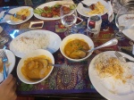 Primera cena en Omán al lado del Naseem Hotel