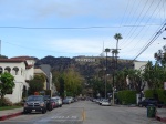 Calle hacia Hollywood Sign View Point