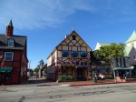 Calle en el pueblo de Solvang