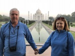 Nuesro amor ante el Taj Mahal, el 