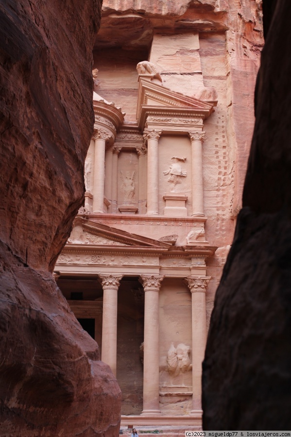 Día 4.1 Petra: Mapa, Siq y Tesoro - Jordania en fotos: 1 semana por libre 2023 (4)