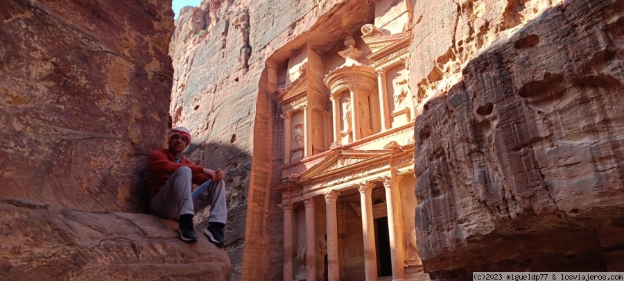 Día 4.1 Petra: Mapa, Siq y Tesoro - Jordania en fotos: 1 semana por libre 2023 (6)