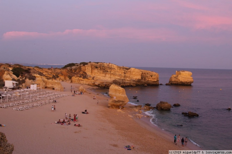 Algarve - playas y atardeceres en coche con niños - Blogs de Portugal - Dia 1 Playa San Rafael (3)