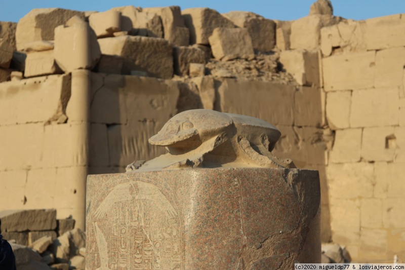 Día 2 Templo de Amón-Ra en Karnak - Egipto en fotos: Crucero Nilo + El Cairo (6)