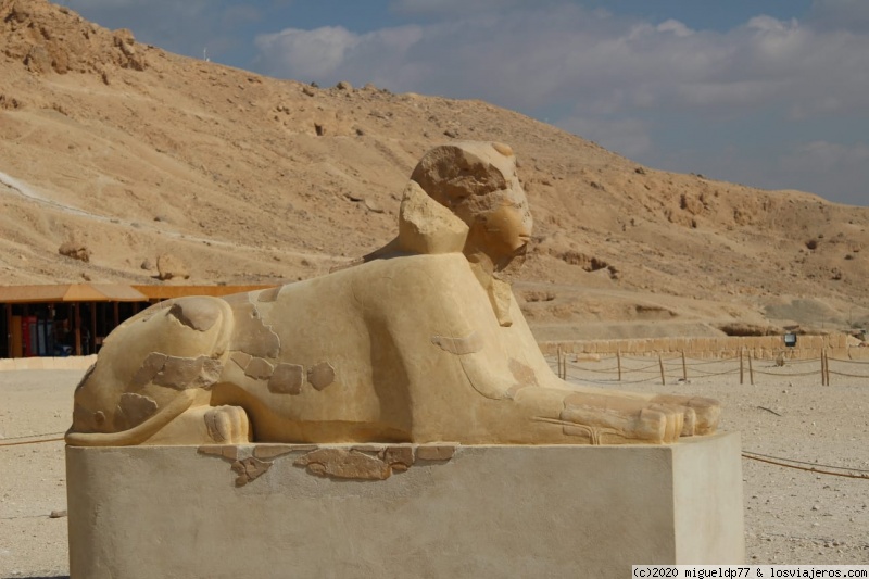 Día 2 Templo de Hatshepsut y Colosos de Memnón - Egipto en fotos: Crucero Nilo + El Cairo (2)