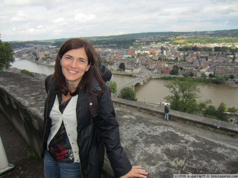 Foro de Namur: Namur - vista desde la Ciudadela