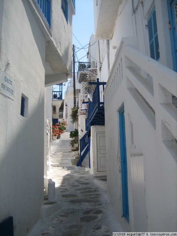 Día 2 Mikonos - Crucero por las islas griegas y Turquía con niños (1)