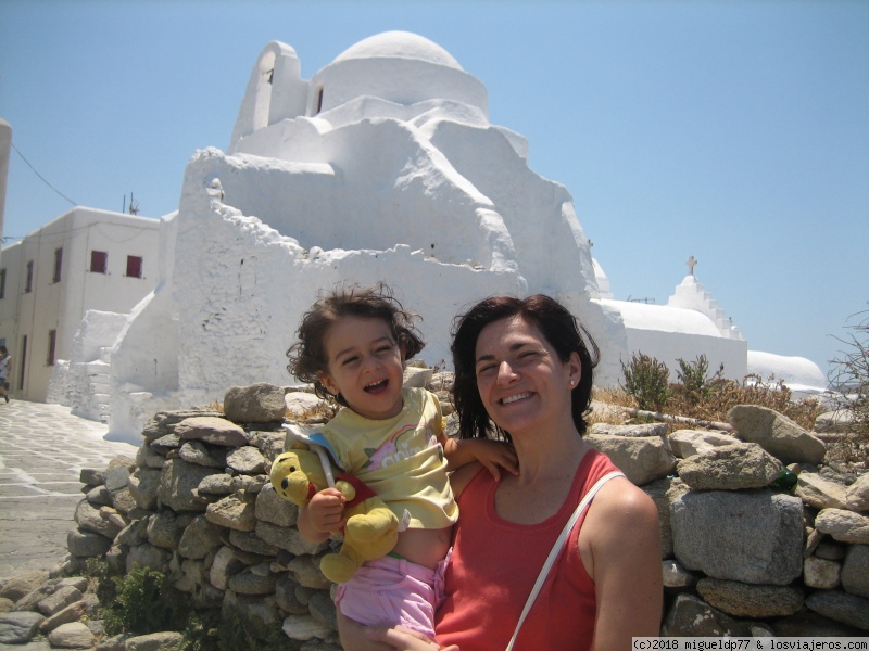 Crucero por las islas griegas y Turquía con niños - Blogs de Mediterráneo - Día 2 Mikonos (4)