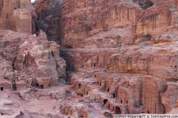 Viviendas de Petra (desde el mirador)
Viviendas de Petra
