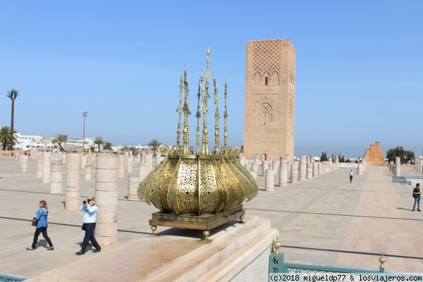 Torre Hassan - desde el Mausoleo Mohamed V
Torre Hassan - desde el Mausoleo Mohamed V
