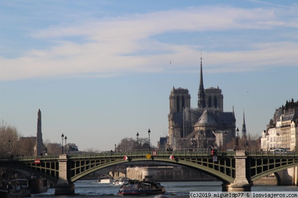 Notre Dame desde el Sena
Notre Dame desde el Sena
