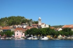 Skradin visto desde el barco