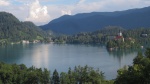 Lago Bled - visto cerca del castillo