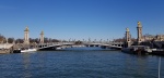 Puente de Alejandro III desde el Sena