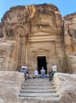 Fachada de tumba nº486 de Little Petra