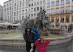 Fontaine Bartholdi en la Place des Terreaux