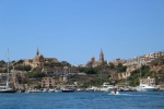 Mgarr, Gozo (Malta) - Vista desde el ferry que te lleva a Blue Lagoon