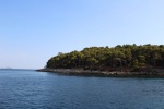 Isla de Lokrum desde el ferry
