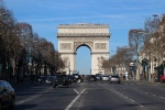 Arco del Triunfo de París
Arco, Triunfo, París, Campos, Elíseos, desde