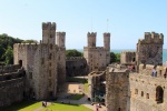 Castillo Caernarfon - vistas desde una torre