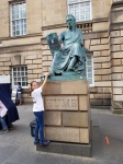 Estatua de David Hume - Edimburgo