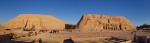 Panorámica de Abu Simbel (Ramses II y Nefertari)
