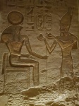 Relieve en Abu Simbel (Nefertari)