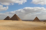 Pirámides de Giza desde el mirador