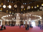 Sala de oración de la Mezquita de Mehmet Alí Pasha