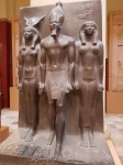 Triada de Micerino - Museo egipcio de El Cairo