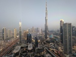 Vistas desde Sky Views al atardecer