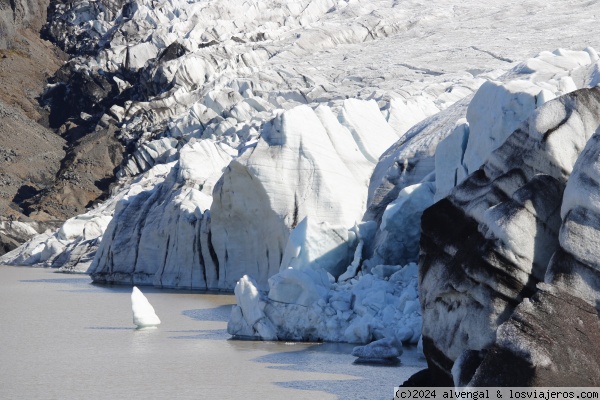 30 de abril. Svartifoss, Svínafellsjökull, Diamond Beach y Vestrahorn. - Islandia - tiempos, dinero y distancias de la ring road (3)